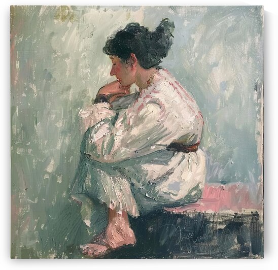 Contemplative Pose 2H9N3Z 55 by Abstract Rebellion