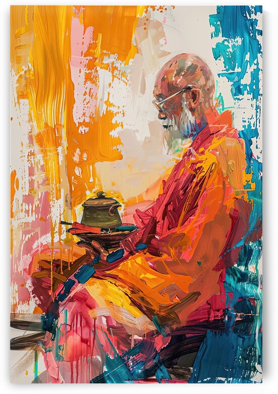 Contemplative Sage 7H29P4 45 by Abstract Rebellion