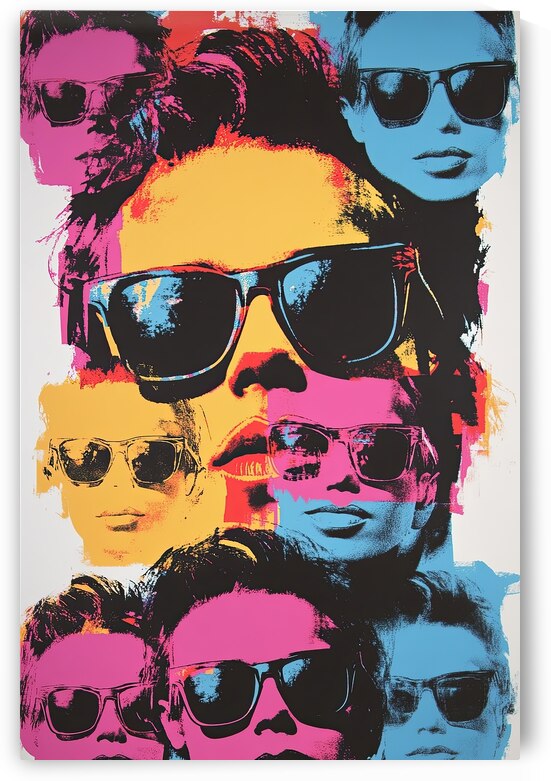 Cool Shades Pop Art K9P2N8 60 by Abstract Rebellion