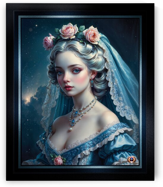 Beautiful Portraiture Of The Elegant And Graceful Genevieve Lavelle Enchanting AI Concept Art by Xzendor7 by xzendor7