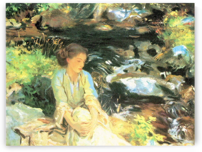 The black creek by John Singer Sargent