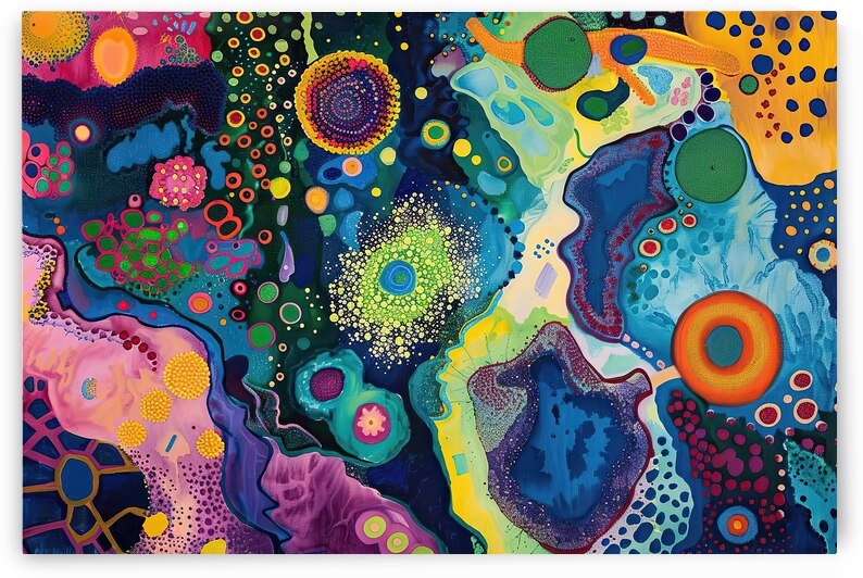 Cosmic Bloom 7H29NP 45 by Abstract Rebellion