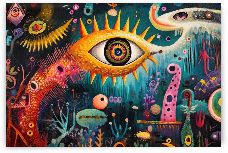 Cosmic Bloom 7H3N2Z 55 by Abstract Rebellion