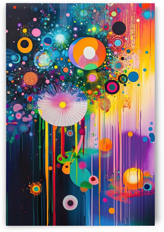 Cosmic Bloom Cascade 2P9H7N 65 by Abstract Rebellion