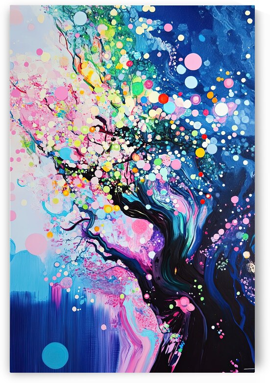 Cosmic Bloom Cascade 2Y9P3H 60 by Abstract Rebellion