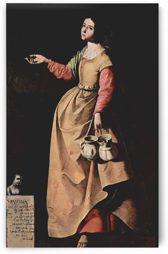 St. Rufina of Seville by Francisco de Zurbaran