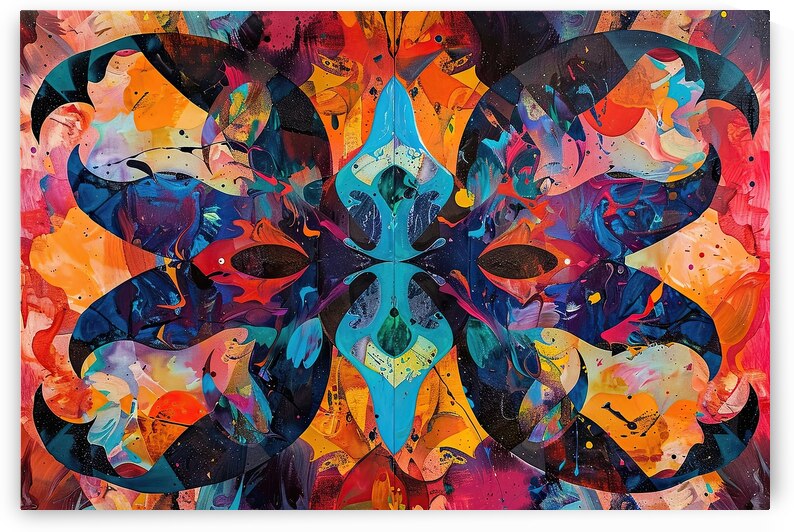 Cosmic Bloom Mirror Y59H2N 55 by Abstract Rebellion