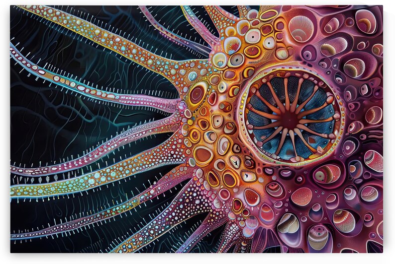 Cosmic Bloom NZ9H2J 62 by Abstract Rebellion