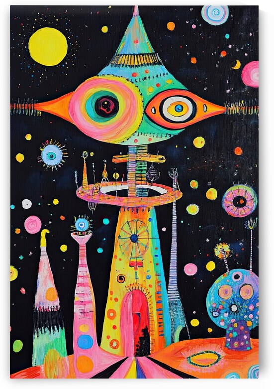 Cosmic Carnival Dream 92HJ8Z 58 by Abstract Rebellion