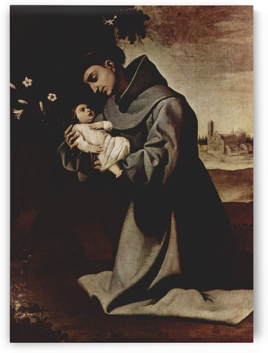 Saint Anthony of Padua by Francisco de Zurbaran