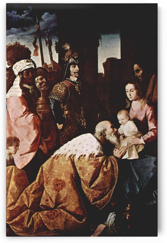 Adoration of Magi by Francisco de Zurbaran