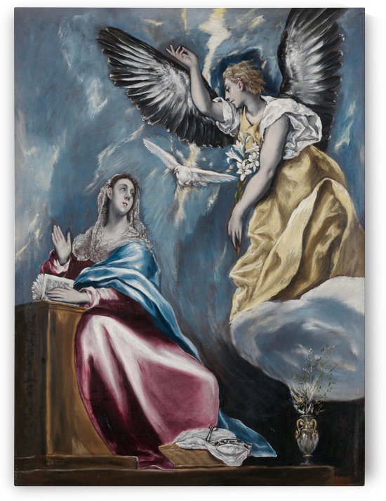 Annunciation by Francisco de Zurbaran