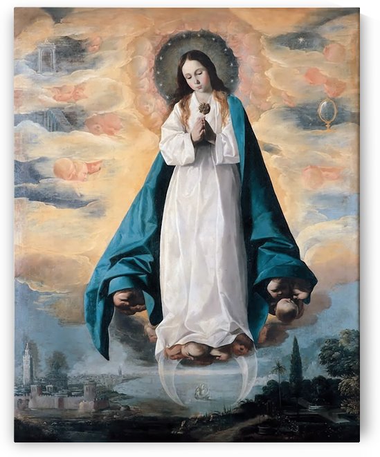 The Immaculate Conception by Francisco de Zurbaran