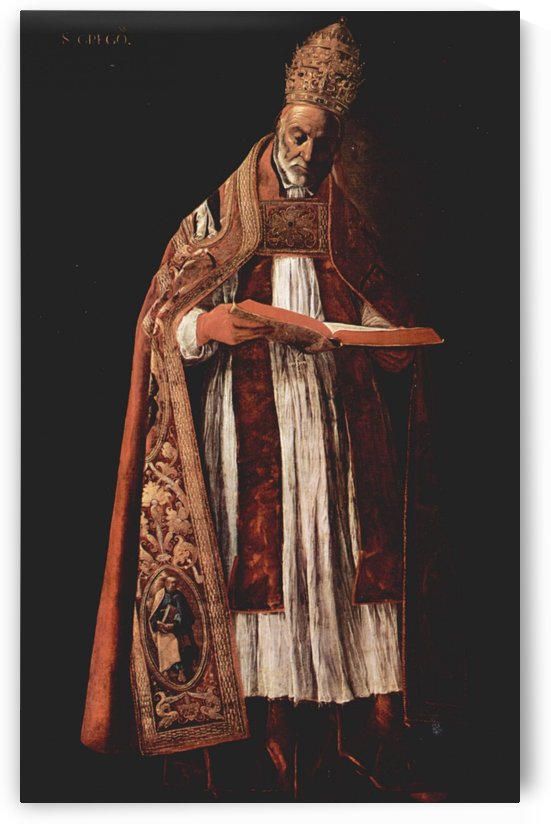 St. Gregory by Francisco de Zurbaran