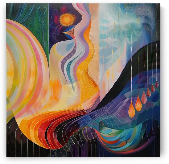 Cosmic Harmony Flow 9P3N7Z 63 by Abstract Rebellion