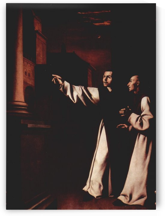 The Vision of Fray Pedro de Salamanca by Francisco de Zurbaran
