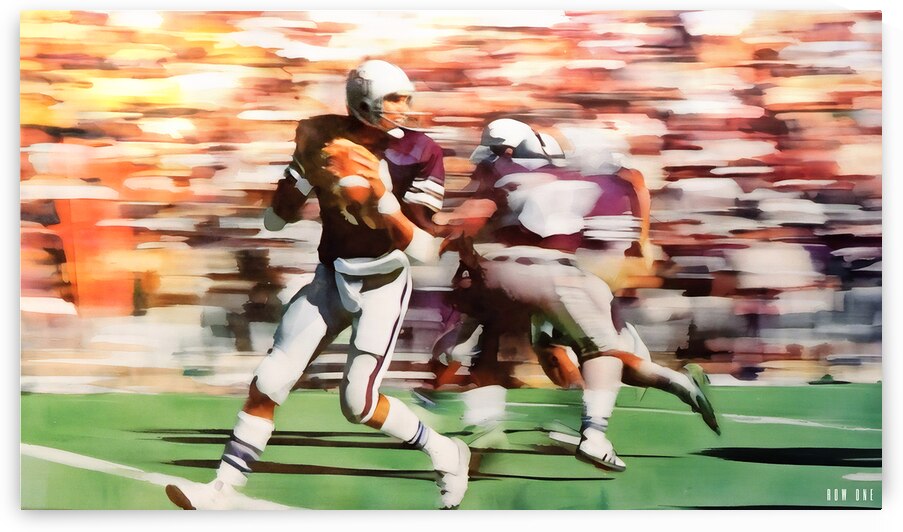 1978 Kansas State Wildcats Football Art by Row One Brand