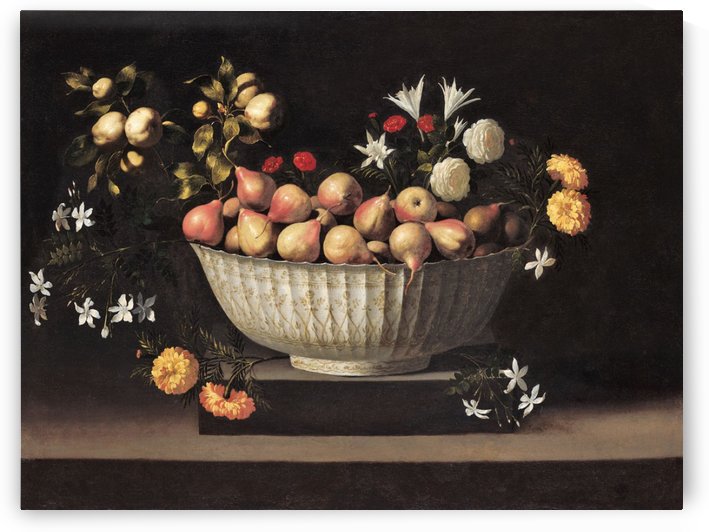 Bowl with fruits by Francisco de Zurbaran