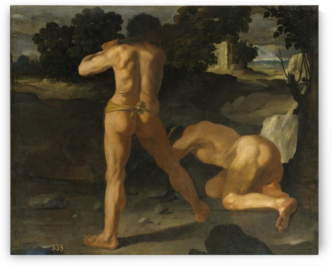 Hercules vence al rey Gerion by Francisco de Zurbaran
