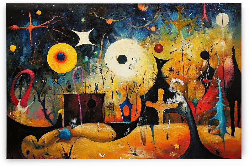 Cosmic Garden Night H9P4Z2 55 by Abstract Rebellion