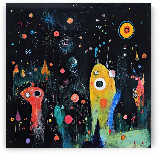 Cosmic Garden Night HZ92N3 55 by Abstract Rebellion