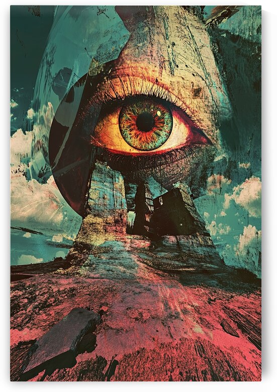 Cosmic Gaze Upon Ruins H92N5Z 55 by Abstract Rebellion