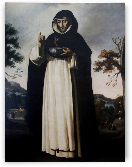 Saint Louis Bertrand by Francisco de Zurbaran