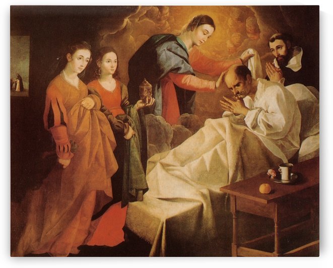 Miraculous Healing of the Blessed Reginald of Orleans by Francisco de Zurbaran