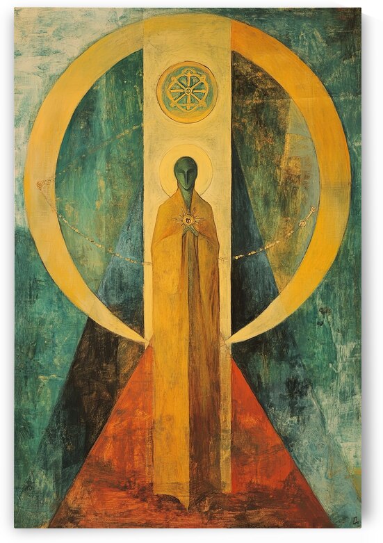 Cosmic Harmony Within 9H2N7P 55 by Abstract Rebellion