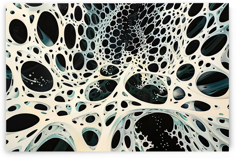 Cosmic Lattice 7H29P4 45 by Abstract Rebellion