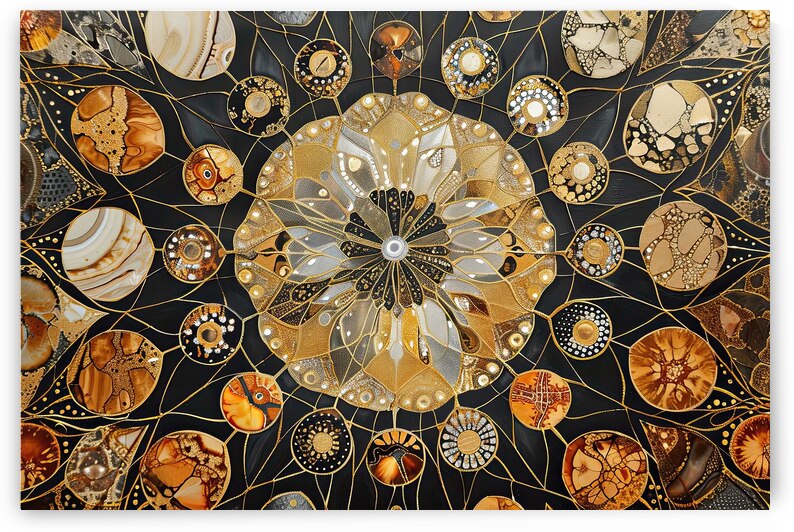 Cosmic Mandala 7H29PZ 48 by Abstract Rebellion