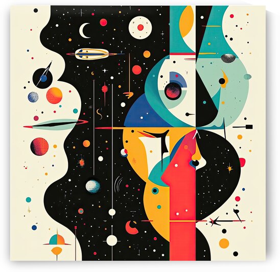 Cosmic Reflections 7H3N2P 60 by Abstract Rebellion