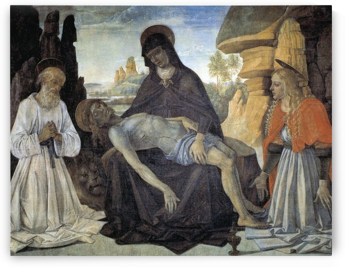 Pietro Perugino by Francisco de Zurbaran