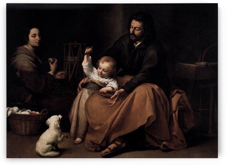 The Holy Family with St Catherine by Francisco de Zurbaran