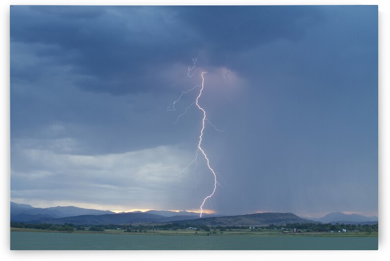 Colorado Lightning Strike by Bo Insogna