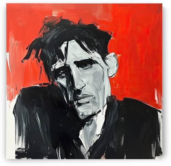 Crimson Contemplation P23K9N 52 by Abstract Rebellion