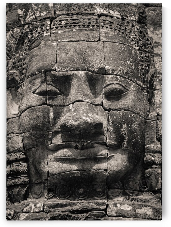 Angkor Statue by Dave Bowman