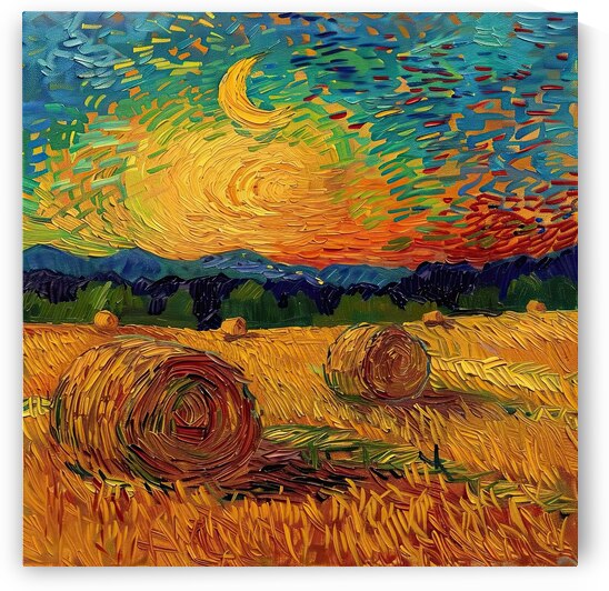 Crescent Moon Harvest J8HNP3 60 by Abstract Rebellion