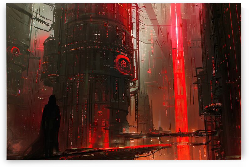 Crimson Citadel A7H2N9 48 by Abstract Rebellion