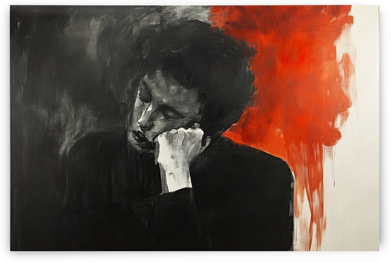 Crimson Contemplation Y39VN 52 by Abstract Rebellion
