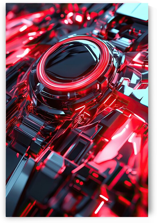 Crimson Core Nexus 9P2H7N 48 by Abstract Rebellion
