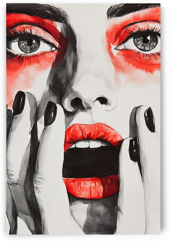 Crimson Echo 29HNPZ 55 by Abstract Rebellion