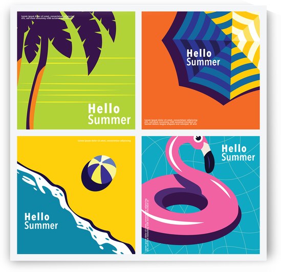 Hello summer by Point Art