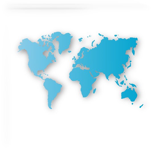 BLUE SHADE WORLD MAP by rizu_designs