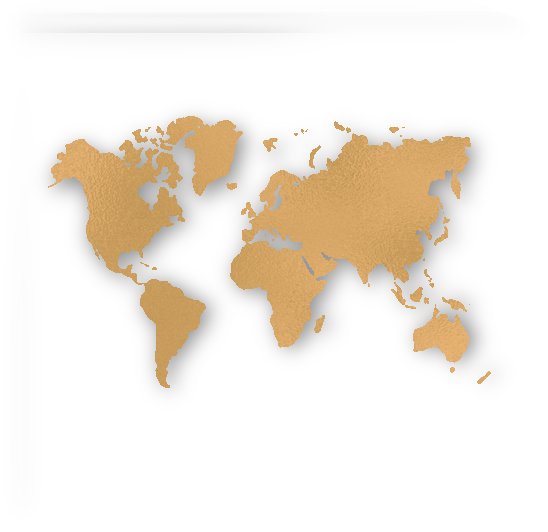 GOLD SHADE WORLD MAP by rizu_designs