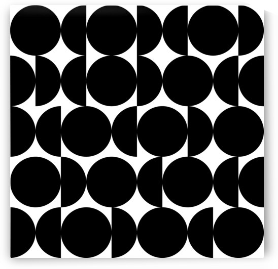 Geometric Circle Patterns - Modern Abstract Design by el halaoui ali