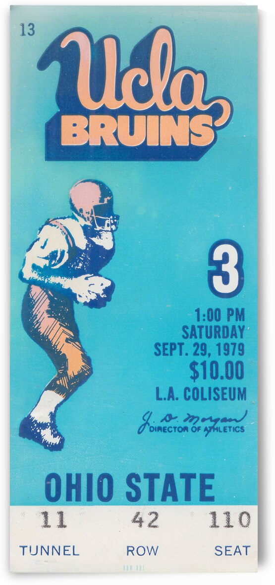 1979 Ohio State Buckeyes at UCLA Bruins by Row One Brand