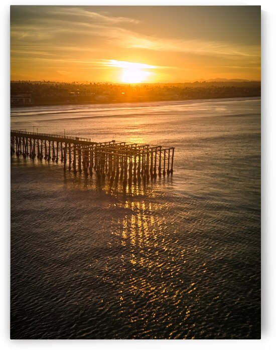 Oceanside Pier Ready For Rebuilding by Ryan Cameron