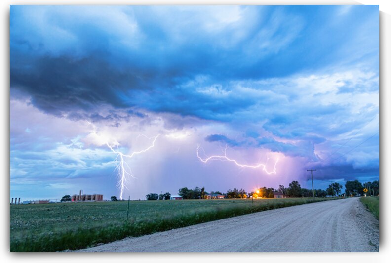Chasing Fracking Lightning Storms by Bo Insogna