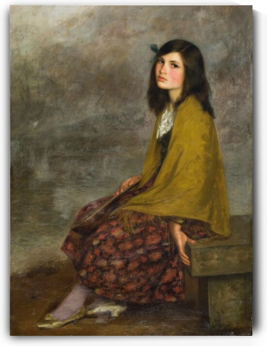 Mignon by Joan Brull i Vinyoles [1863–1912] by MyCozyFineArt